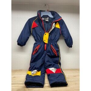 Vtg Equus Americas Cup Kids Ski Suit Size: 4 Made In USA
